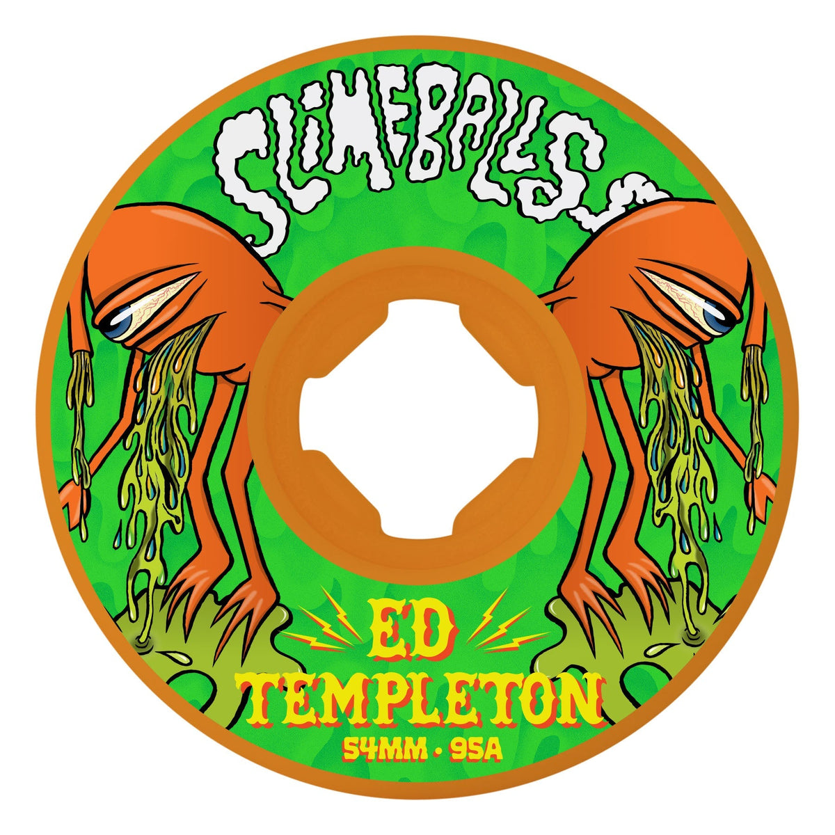 54mm Ed Templeton Hardline 95a Guest Wheels