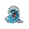 4.25" Screaming Wave Sticker