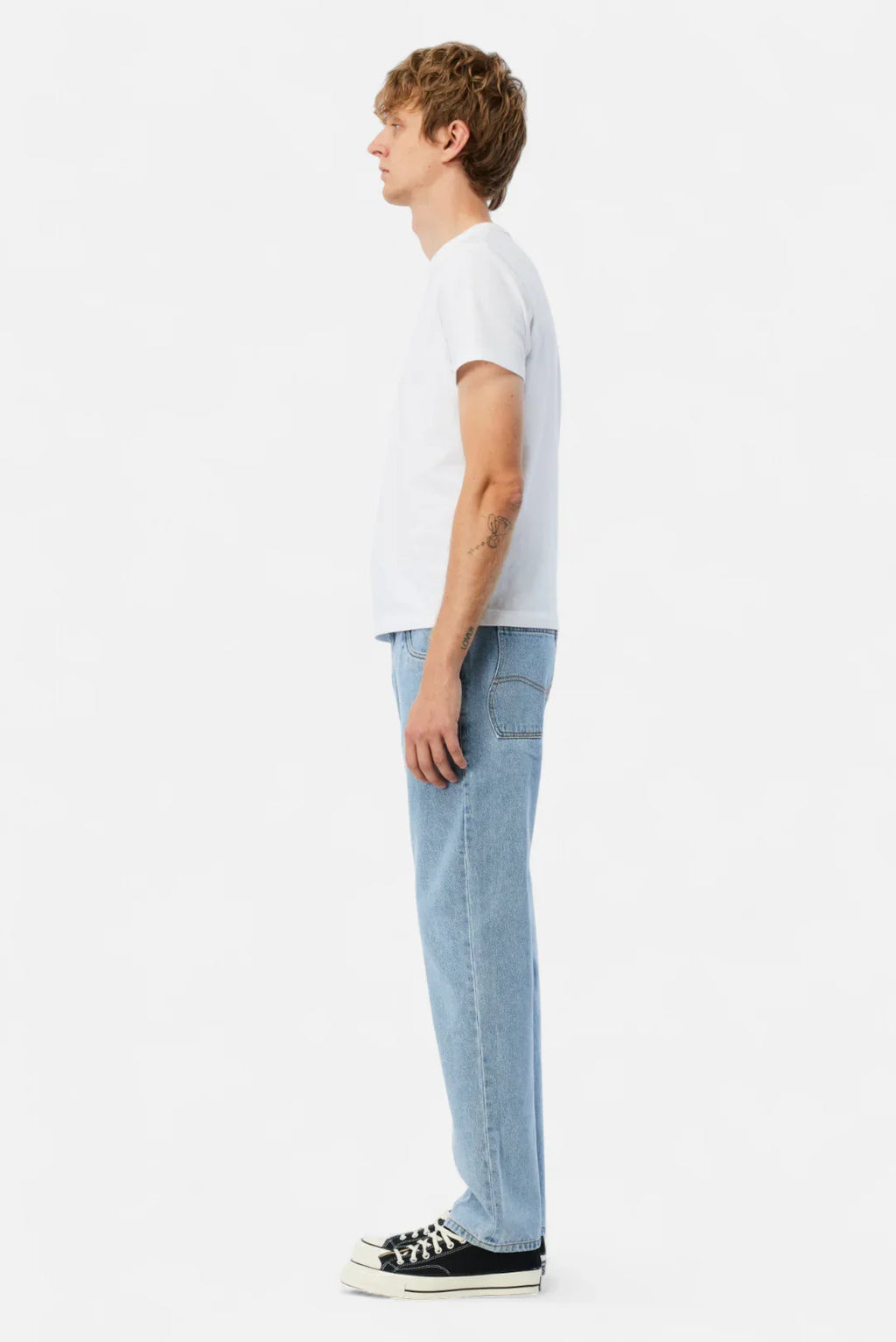 Straight Denim Pants