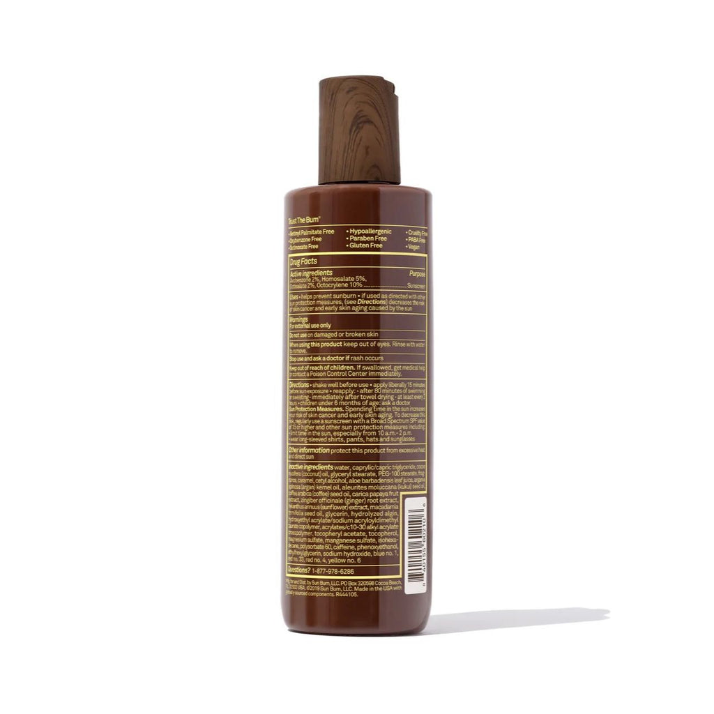 SPF 15 Sunscreen Browning Lotion