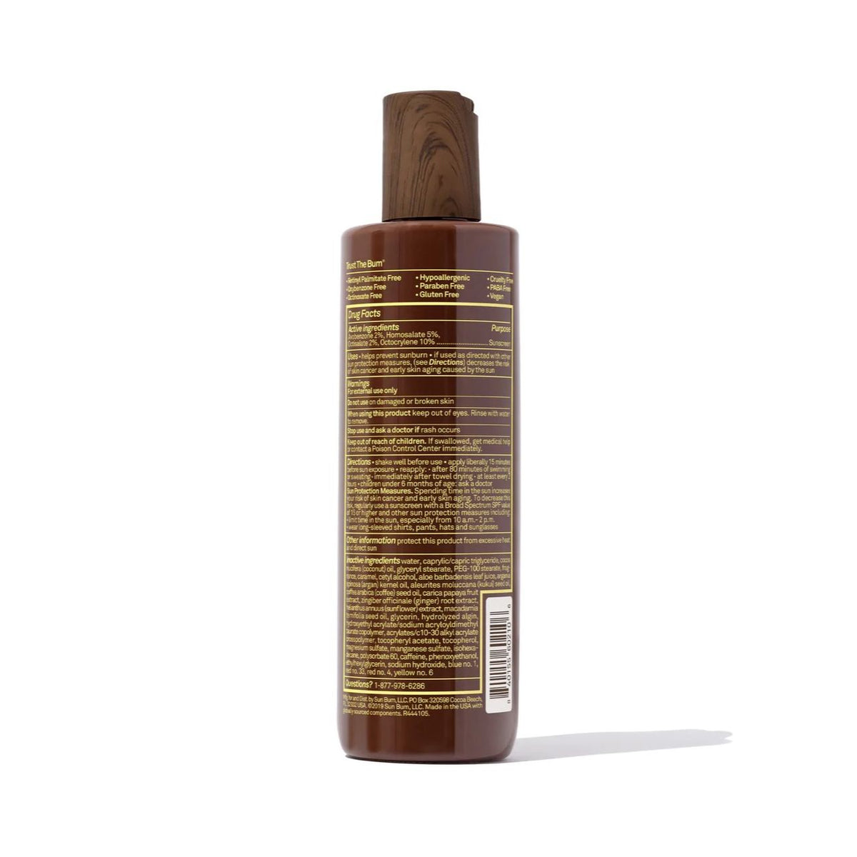SPF 15 Sunscreen Browning Lotion